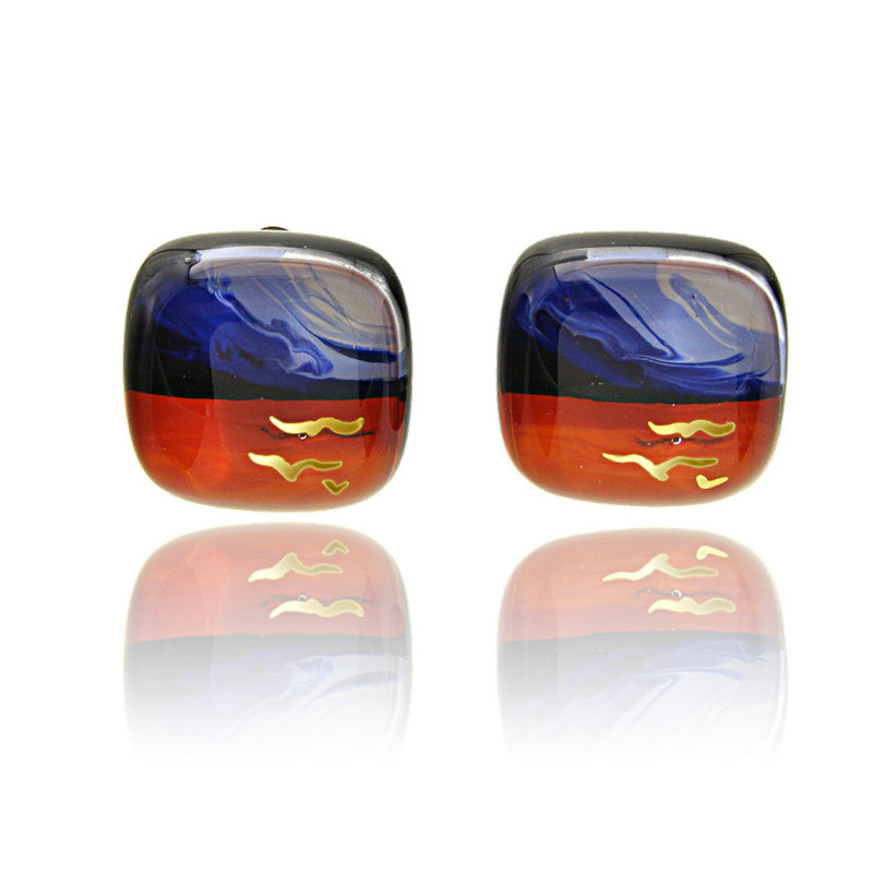 Klipsy z kolekcji Tramonto Azzurro