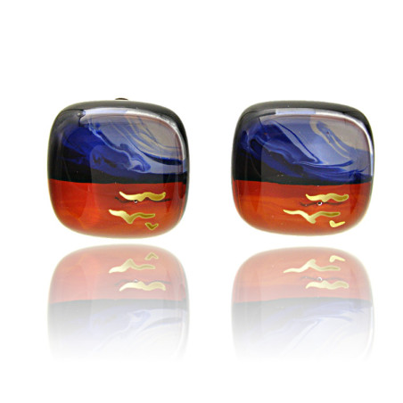 Klipsy z kolekcji Tramonto Azzurro