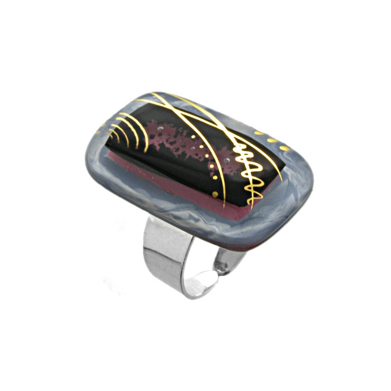 Pierścionek z kolekcji Sekrety Nocy Szare 35/20