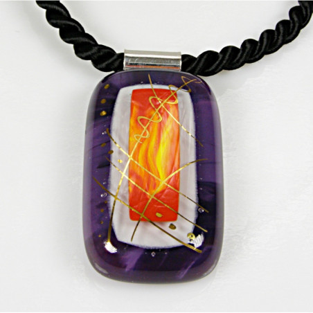 Wisior z kolekcji Ku Słońcu Fiolet 35/20