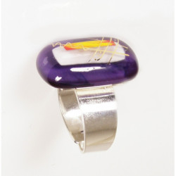 Pierścionek z kolekcji Ku Słońcu Fiolet 25/15