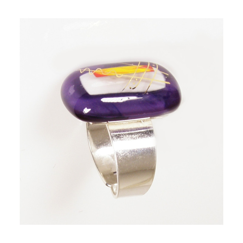 Pierścionek z kolekcji Ku Słońcu Fiolet 25/15