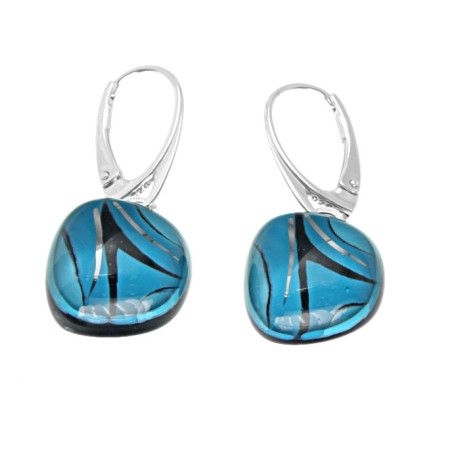 Kolczyki trapez z Turkusowej kolekcji 15