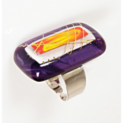 Pierścionek z kolekcji Ku Słońcu Fiolet 35/20