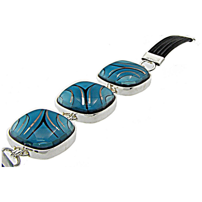 Bransoleta w oprawie z Turkusowej kolekcji 20