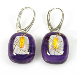 Kolczyki z kolekcji Ku Słońcu Fiolet 15/20