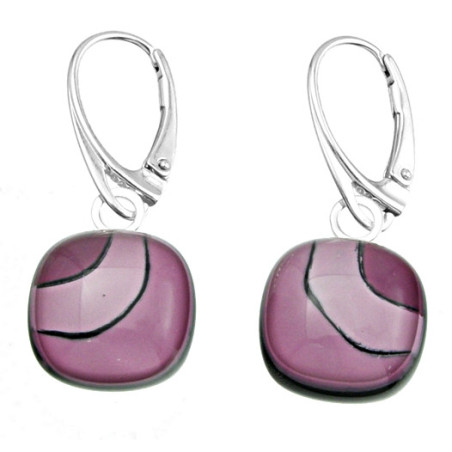 Kolczyki wiszące z Wrzosowej kolekcji 15