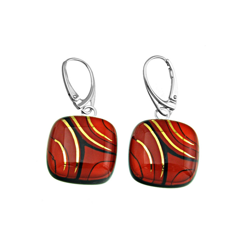 Kolczyki wiszące z Czerwonej kolekcji 20