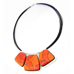 Naszyjnik w oprawie duży