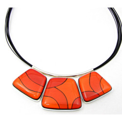 Naszyjnik w oprawie duży