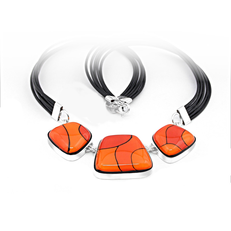 Naszyjnik w oprawie mały