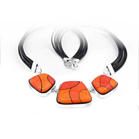 Naszyjnik w oprawie mały