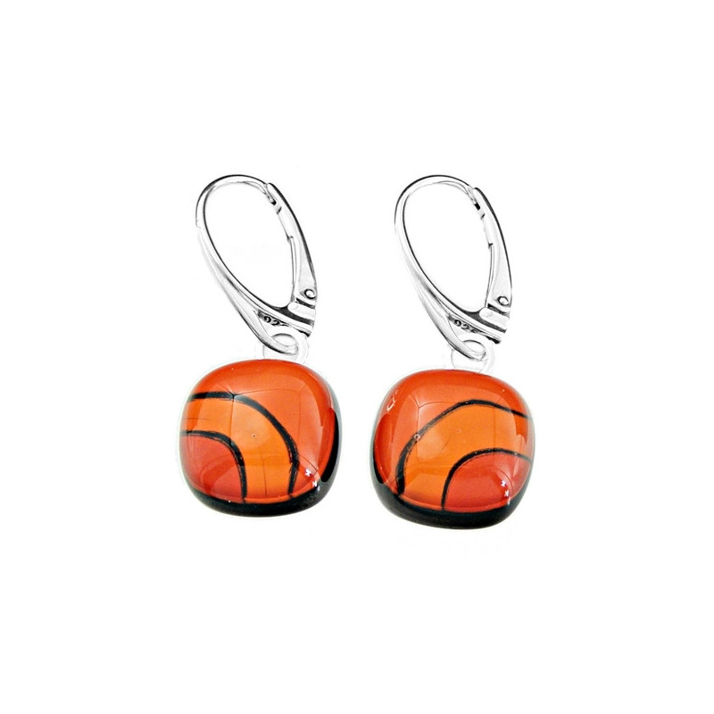 Kolczyki wiszące z Pomarańczowej kolekcji 15