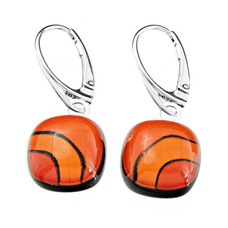 Kolczyki wiszące z Pomarańczowej kolekcji 15