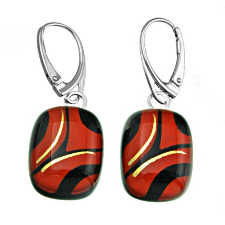 Kolczyki wiszące z Czerwono Czarnej kolekcji 15/20