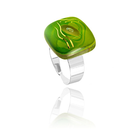 Pierścionek z kolekcji Laguna Zielona 20