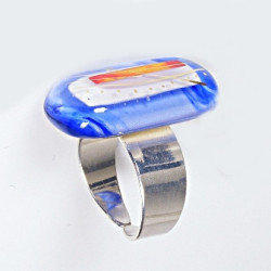Pierścionek z kolekcji Ku Słońcu Niebieski 30/15