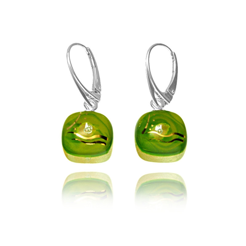 Kolczyki z kolekcji Laguna Zielona 15