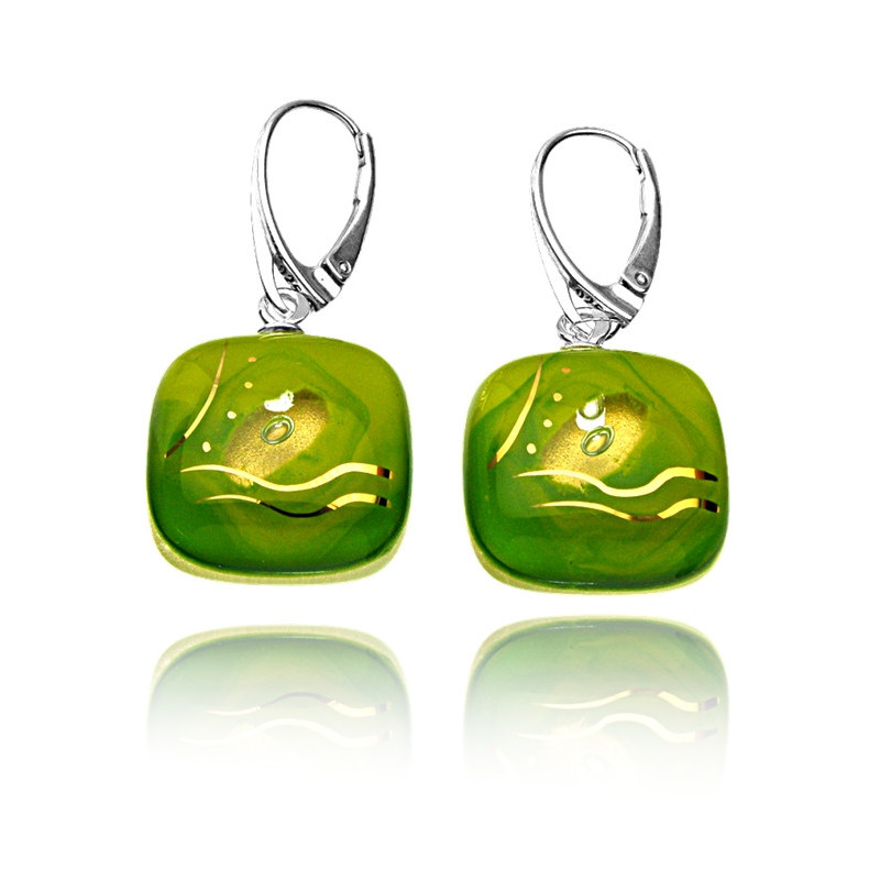 Kolczyki z kolekcji Laguna Zielona 20