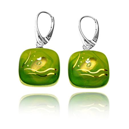 Kolczyki z kolekcji Laguna Zielona 20