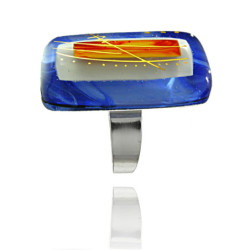 Pierścionek z kolekcji Ku Słońcu Niebieski 35/20