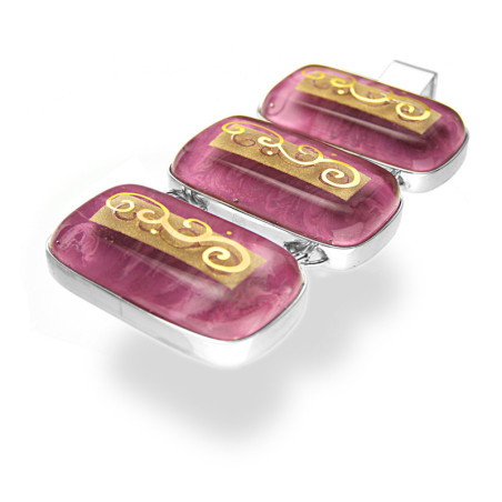 Wisior w oprawie duży