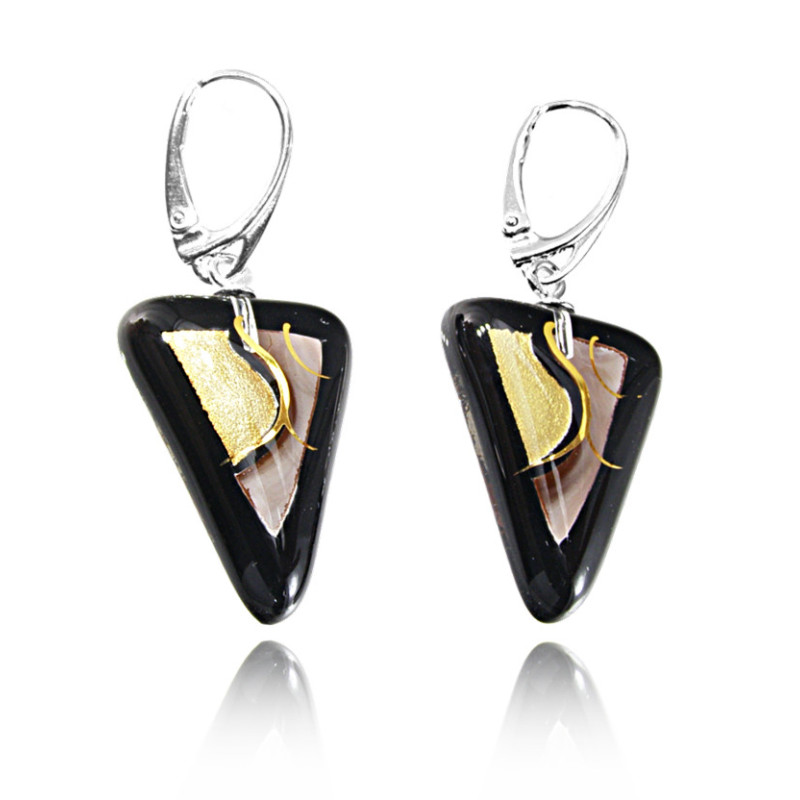 Kolczyki z kolekcji Złoty Brzeg Beżowy 20/25