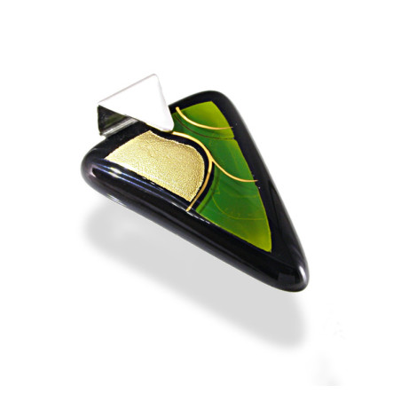 Wisior z kolekcji Złoty Brzeg Zielony 30/45