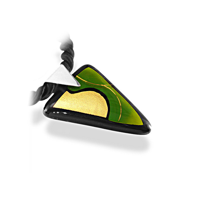 Wisior z kolekcji Złoty Brzeg Zielony 40/60