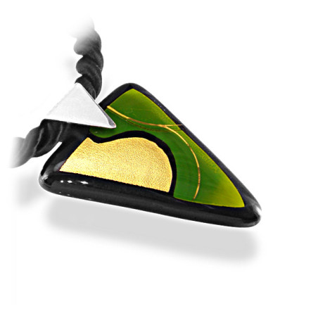 Wisior z kolekcji Złoty Brzeg Zielony 40/60