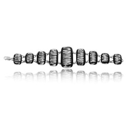 Bransoleta szeroka z kolekcji Black & White