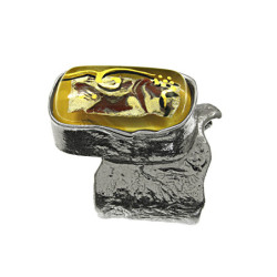 Pierścionek srebrny 25/15