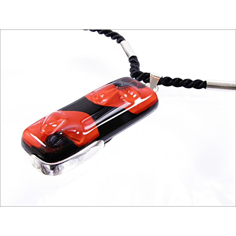 Wisior w oprawie z kolekcji Maki Czerwone 50/20