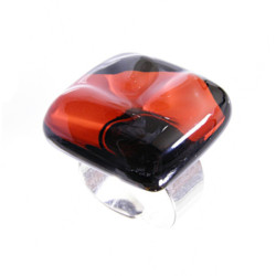 Pierścionek z kolekcji Maki Czerwone 25