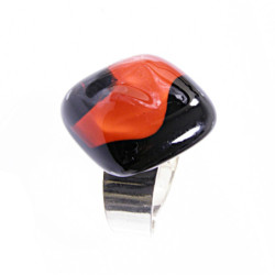 Pierścionek karo z kolekcji Maki Czerwone 20