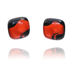 Klipsy z kolekcji Maki Czerwone