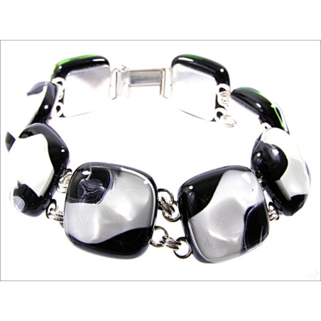 Bransoleta duża z kolekcji Maki Białe