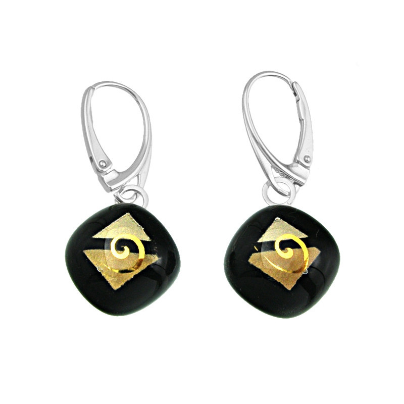 Kolczyki karo z kolekcji Klimt 15