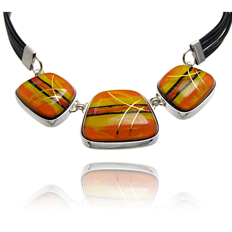 Naszyjnik w oprawie mały