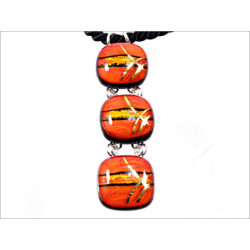 Wisior z kolekcji Tramonto Rosso 3 elem