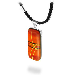 Wisior w oprawie z kolekcji Tramonto Rosso 50/20