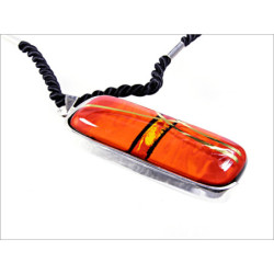 Wisior w oprawie z kolekcji Tramonto Rosso 50/20