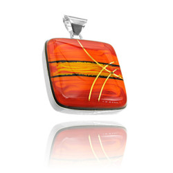 Zawieszka w oprawie z kolekcji Tramonto Rosso 35