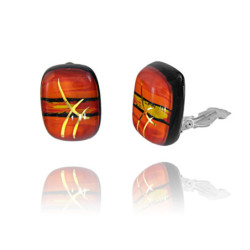 Klipsy z kolekcji Tramonto Rosso