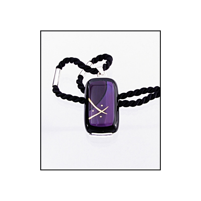 Wisior w oprawie z kolekcji Kandinsky Fiolet 35/20