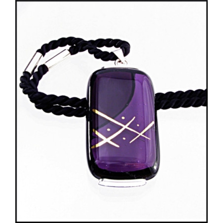 Wisior w oprawie z kolekcji Kandinsky Fiolet 45/25