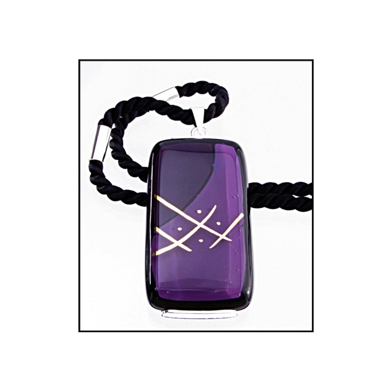 Wisior w oprawie z kolekcji Kandinsky Fiolet 55/30