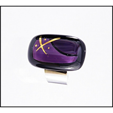 Pierścionek z kolekcji Kandinsky Fiolet 25/15