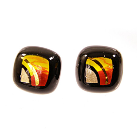 Kolczyki wkrętki z kolekcji Słońce Kairu