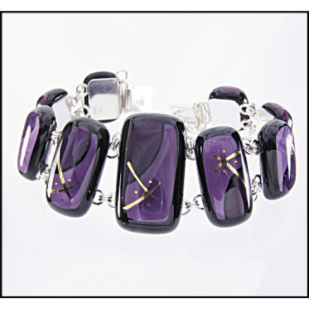 Bransoleta duża z kolekcji Kandinsky Fiolet